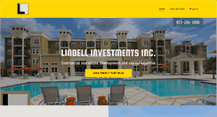 Desktop Screenshot of lindellinvestments.com